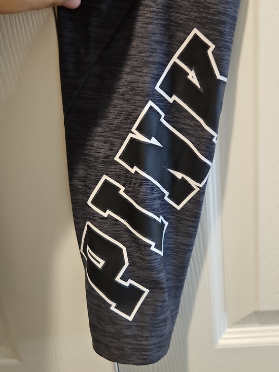 PINK  Leggings Mesh Accents Elastic Waist Women's Activewear - Picture 2 of 6